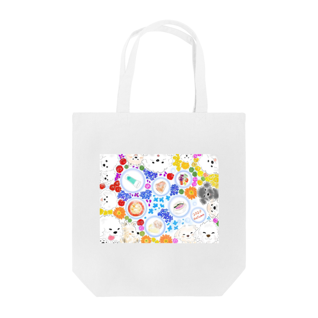 taiga_vs_laigaの虎牙vs獅子牙　秋の思い出2020 Tote Bag