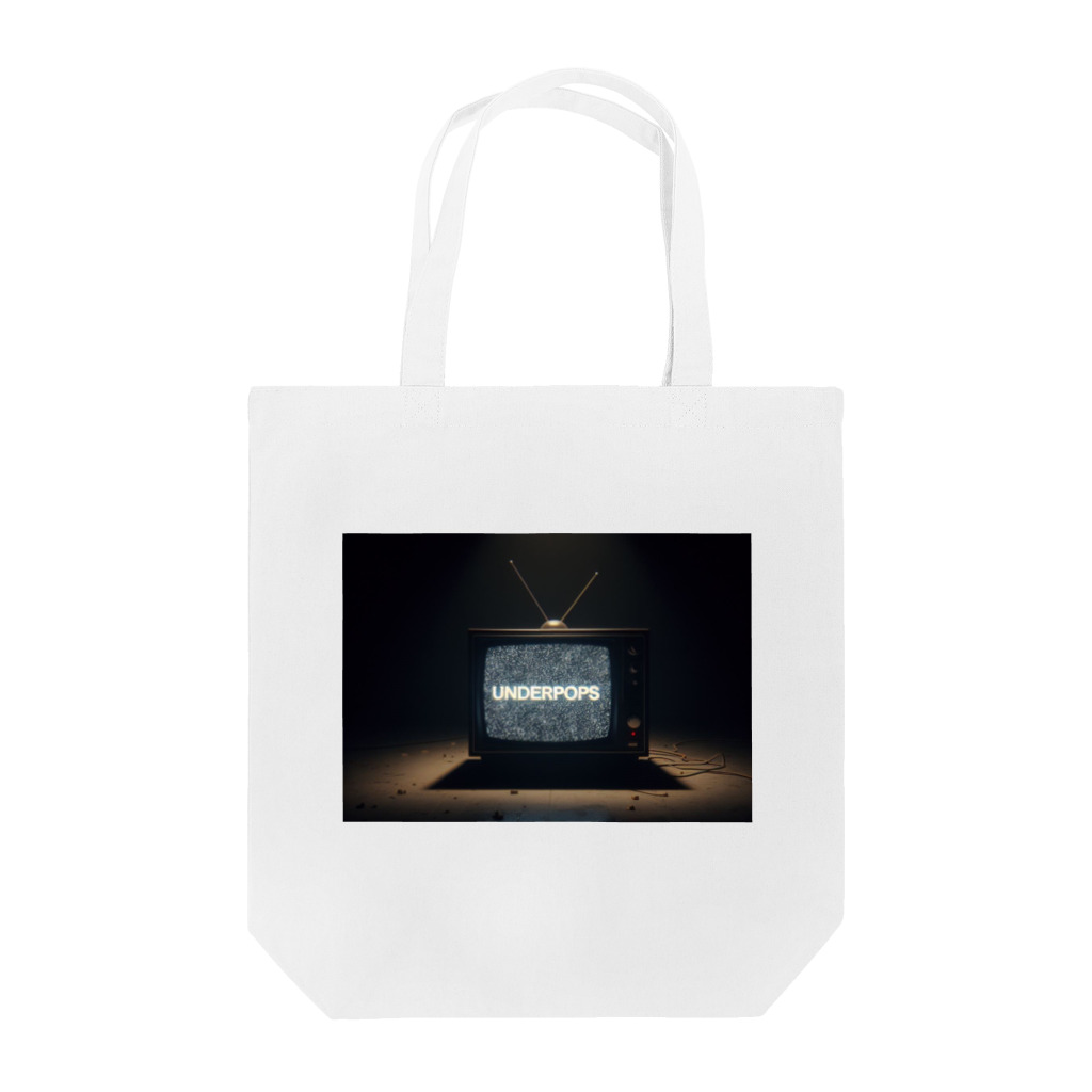 UnderpopSのブラウン管　ロゴ Tote Bag