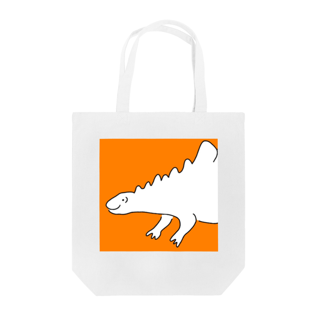 ぎりのぎりまでブルドッグSHOPのSAURUS by ZAMY Tote Bag