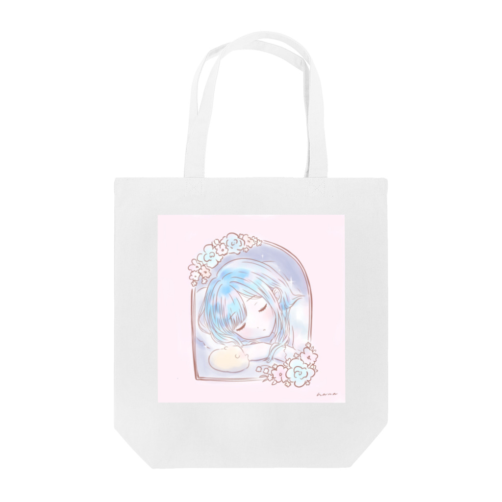 nanacreateの眠る乙女のトートバック Tote Bag