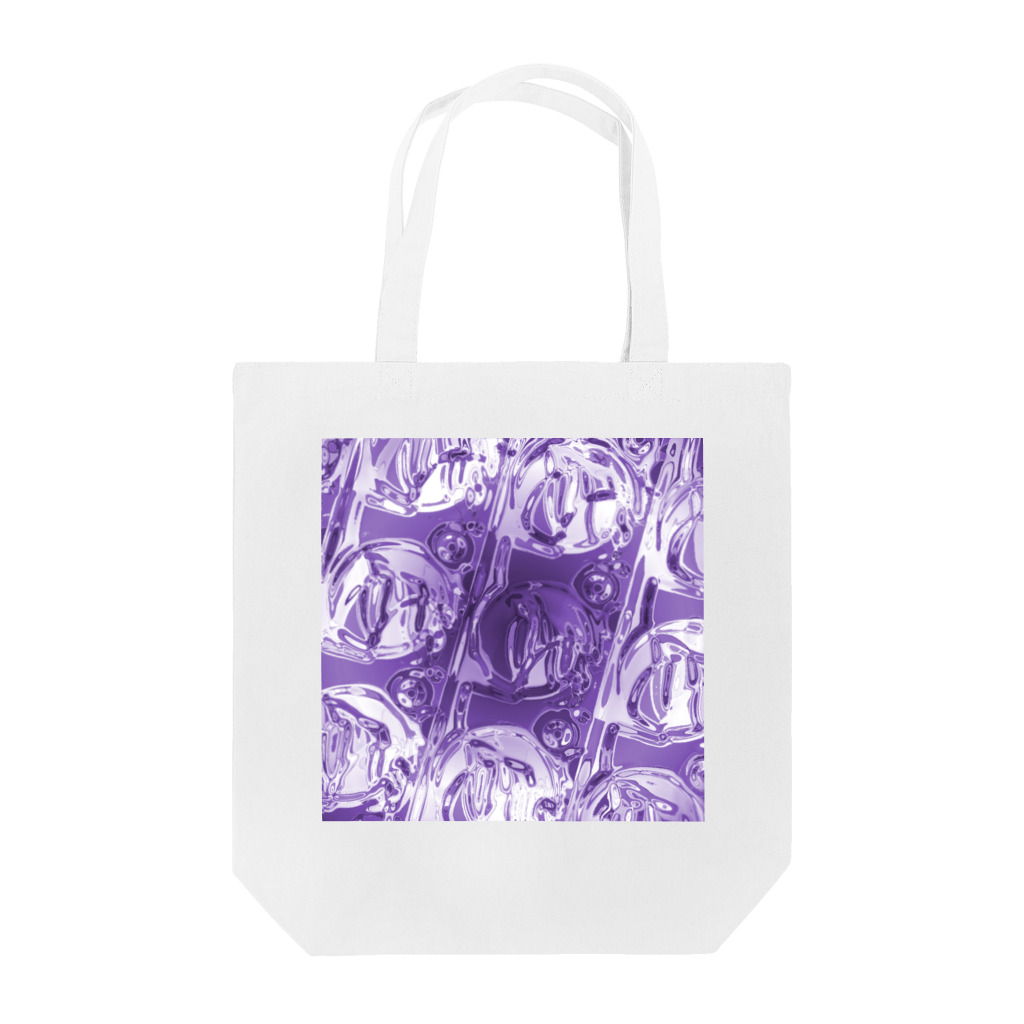 CRAZY-GIRLの歪んだ顔 Tote Bag