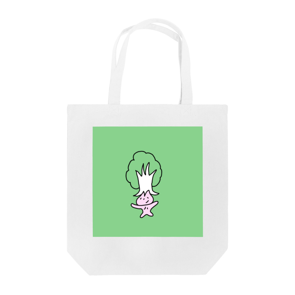 やる気マックスのマッチョなうさぎ Tote Bag