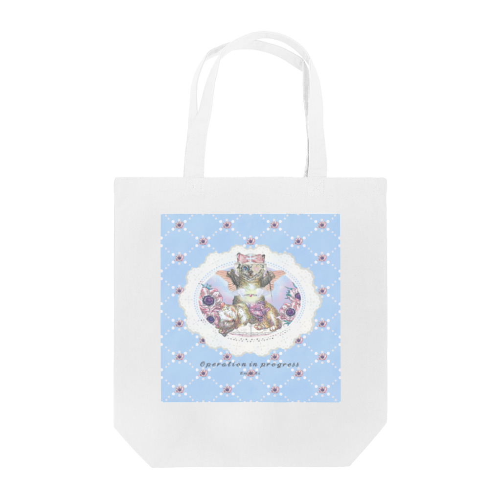 もちんヌの手術失敗やぶ医者猫 Tote Bag