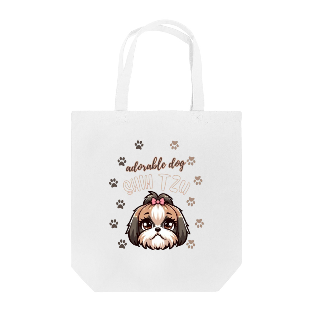 furebuhi　clubのadorable dog　SHIH TZU　（シーズー） トートバッグ