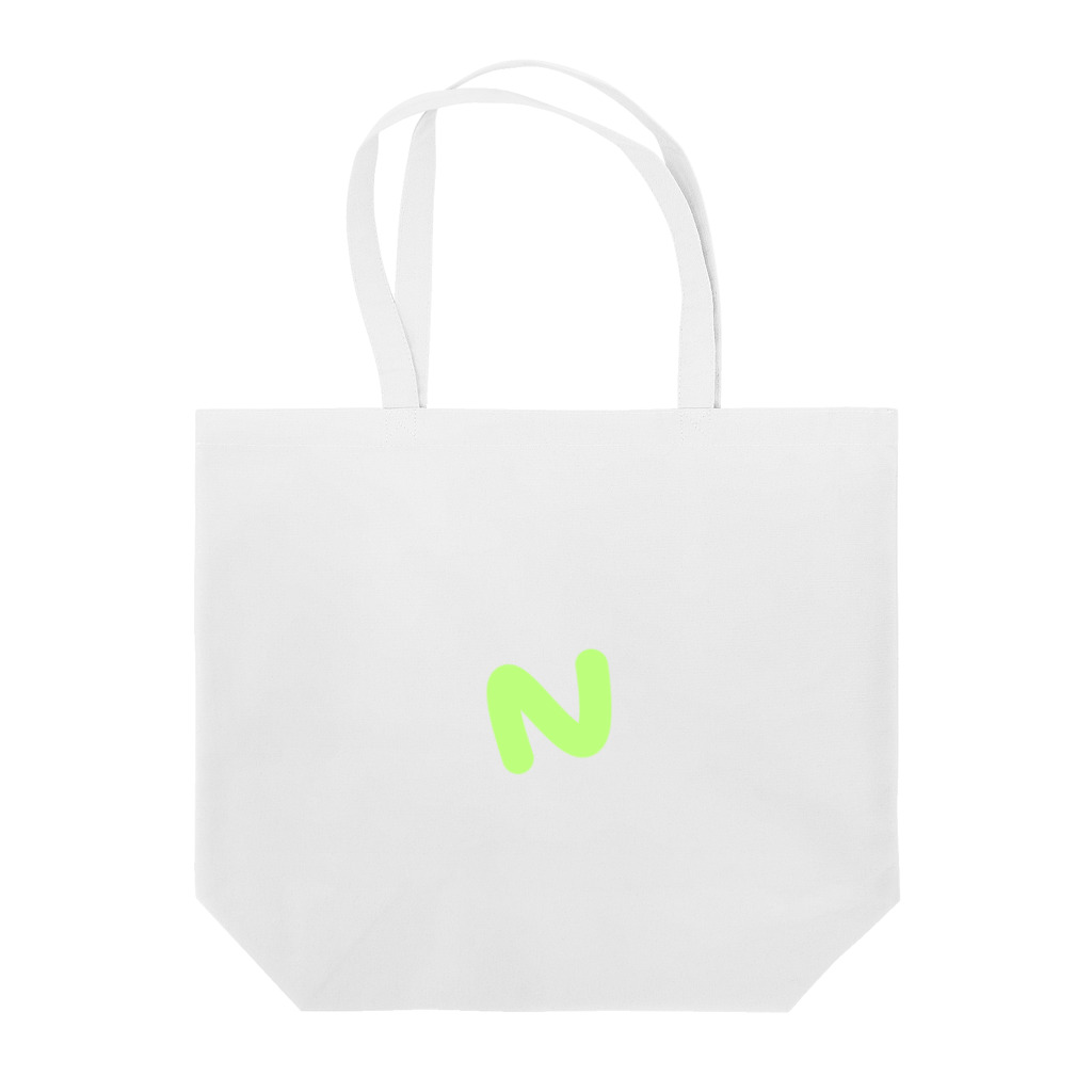 ［ n / k ］ONLINE_SHOPのNのロゴ(青肉) Tote Bag