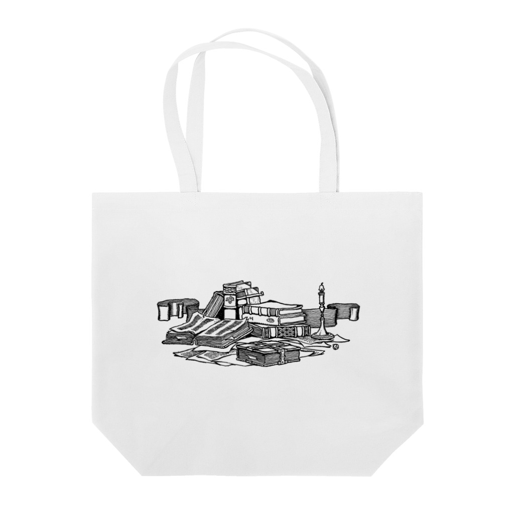 Saza-nami Antique designの読書の時間 Tote Bag