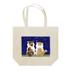 coeur.yu（クードットユー）の猫と星空 Tote Bag