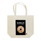 MicaPix/SUZURI店の10点限定｜もち麦亭ベーグルバッグ-黒 Tote Bag