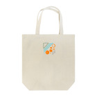 山と海のきくちみかんのしかくいロゴ Tote Bag