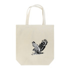 WILDBIRD GOODS SHOPのカンムリワシ・モノクロ Tote Bag