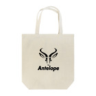 Antelope Sports ClubのAntelop Black ロゴ Tote Bag