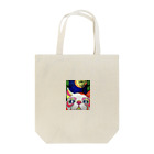 動物絵 Jamanakocic storeのカラフルな可愛い猫アイテム Tote Bag