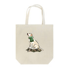 犬グッズの店しえるぶるーのマフラー犬　ラブラドルレトリバー Tote Bag