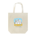 Beautiful Earthの海ゴミに悩むアザラシ3兄弟 Tote Bag