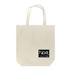 NOIR（ノアール）のNOIRロゴ白抜き Tote Bag