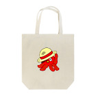 定食ちゃんぽんのたこと麦わら帽子 Tote Bag