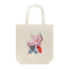 P-M suzuri店のクレイジーラビットブラザーズ Tote Bag