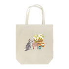 きら星のお花が好きな猫 Tote Bag