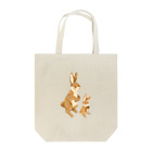 YouStoreの可愛い親子のウサギ Tote Bag