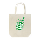 punkpantherのRock'n Roll Party green トートバッグ