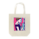 ことり屋の眼鏡をはずす女 Tote Bag