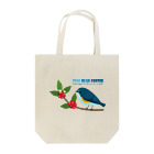 Teal Blue CoffeeのTeal Blue Bird Tote Bag