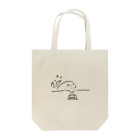 coyachi__の至福のひととき待ち犬 Tote Bag