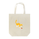 うちのねこの茶白猫とトマト🍅 Tote Bag
