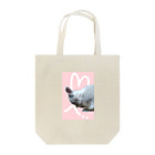 ぽぽこ🐰SHOPのくしくしバニラたん. ハートver Tote Bag