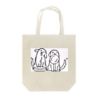 にゃるーずShopの2匹のわんちゃん Tote Bag