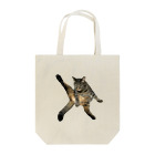 ゆるゆるLabo.の変なポーズの猫 Tote Bag