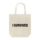shoppのI SURVIVED BAG Tote Bag