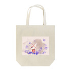 KANAME_86の人面猫はすみれの夢を見る Tote Bag