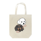 PetTee(ペッティー)のラブちゃん、プリンちゃん Tote Bag