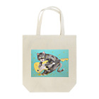 atelier-meicoのギターと猫 Tote Bag