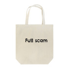 みんなで笑顔のfull scam トートバッグ