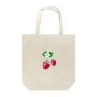 Miry身内用ショップのいちごといちごの花 Tote Bag