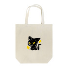 PlusMTの黒猫 Tote Bag