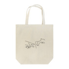 シャチの猫ジャンケン Tote Bag