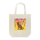 就労支援A型 ONE STEP | ワンステップの紅型シリーズ　琉球犬 Tote Bag