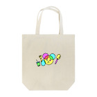 てんぷるしょっぷの３原色くまさん Tote Bag