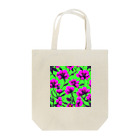 dolphineの紫の鮮やかな花 Tote Bag