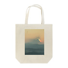 charmeの夕日がひょっこりはん Tote Bag