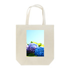 miukissimoの青空と紫陽花 トートバッグ