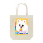 Pom-Dog'sの清楚系白ポメ　ポメ子 Tote Bag