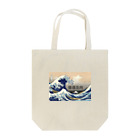 SOcialDistance chanの健康志向feat.北斎 Tote Bag