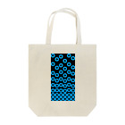 bonnylochの七宝繋ぎ_LightBlue Tote Bag