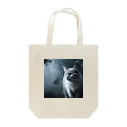 ZZRR12の「境界を見つめる猫の眼差し」 Tote Bag