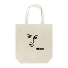 サラスズのTHE FACE2 Tote Bag