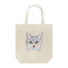 れいにゃん堂&れいにゃあ～と😺のチョークアートのキジトラ猫😸 Tote Bag